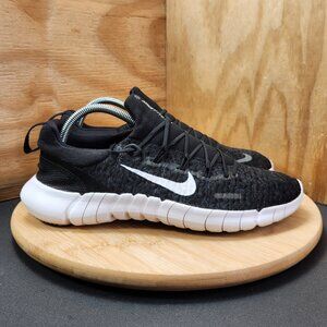 Nike Free Run 5.0 Womens Black Running Shoes Size 10.5